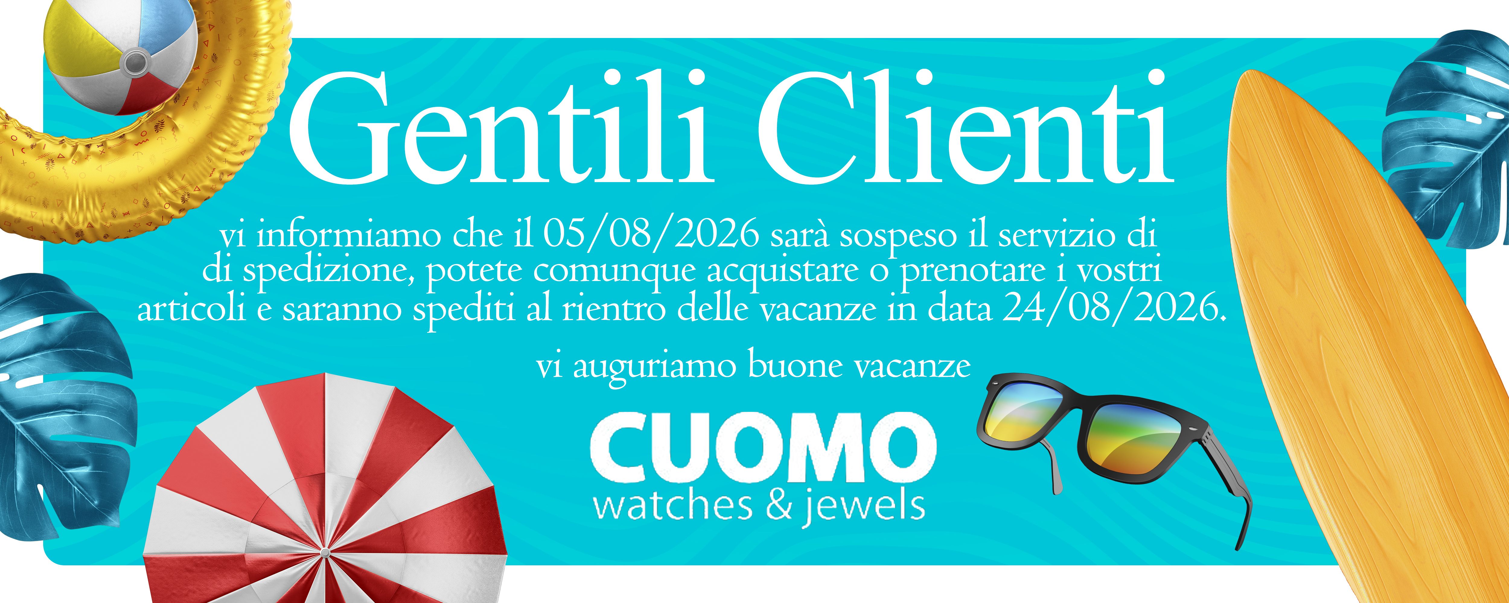 BUONE VACANZE